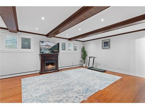 1566 Ewald Road, Mississauga, ON - Indoor With Fireplace