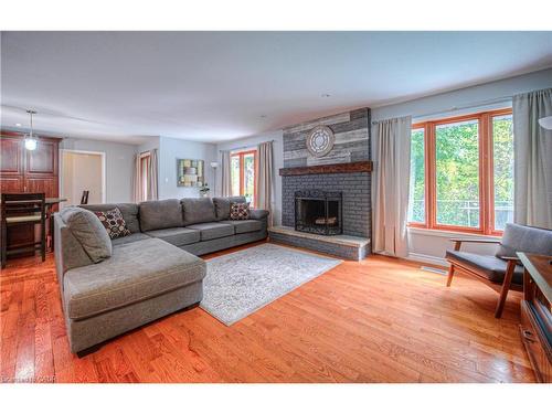 26 Esther Avenue, Cambridge, ON - Indoor Photo Showing Living Room With Fireplace
