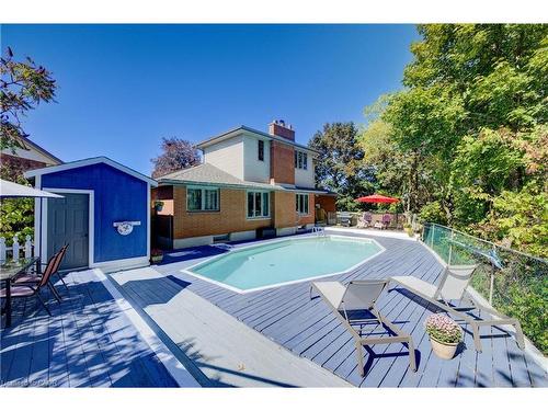 26 Esther Avenue, Cambridge, ON - Outdoor With In Ground Pool