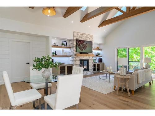 2282 Fairleigh Place, Burlington, ON - Indoor Photo Showing Living Room With Fireplace