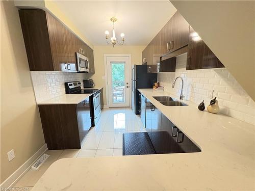 81 Young Street, Hamilton, ON - Indoor Photo Showing Kitchen With Double Sink With Upgraded Kitchen