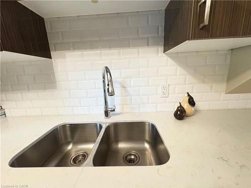 81 Young Street, Hamilton, ON - Indoor Photo Showing Kitchen With Double Sink
