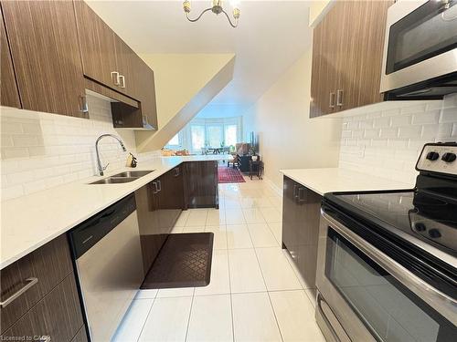 81 Young Street, Hamilton, ON - Indoor Photo Showing Kitchen With Double Sink
