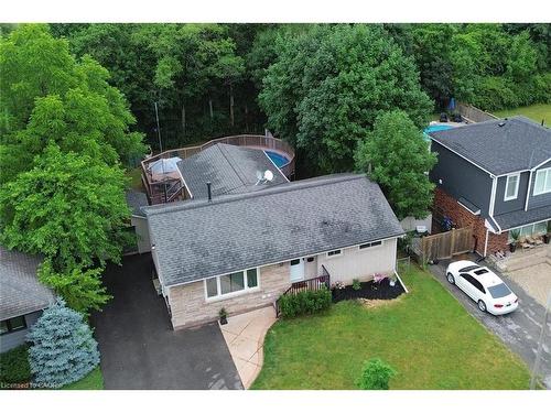 405 Erindale Drive, Burlington, ON - Outdoor With Deck Patio Veranda