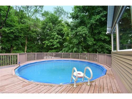 405 Erindale Drive, Burlington, ON - Outdoor With Deck Patio Veranda With Backyard