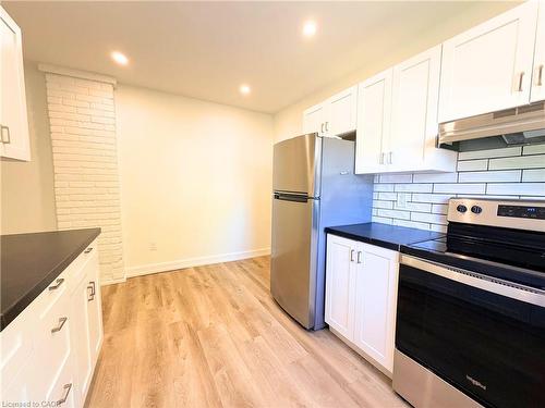26B-24-26 Cayuga Street, Brantford, ON - Indoor Photo Showing Kitchen With Stainless Steel Kitchen