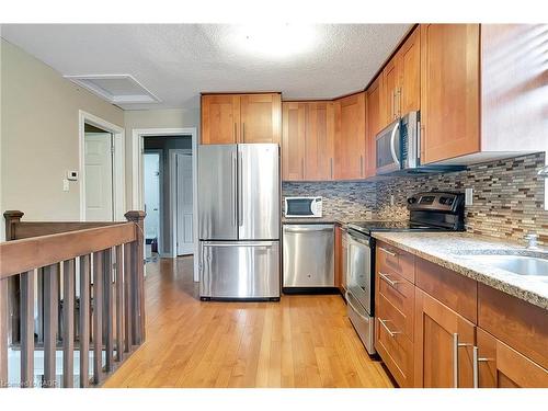 1392 Doon Village Road, Kitchener, ON - Indoor Photo Showing Kitchen With Stainless Steel Kitchen With Double Sink