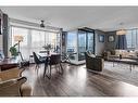 1406-150 Charlton Avenue E, Hamilton, ON  - Indoor Photo Showing Living Room 