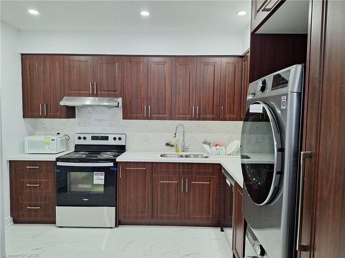 Basement-15 Spring Creek Street, Kitchener, ON - Indoor Photo Showing Kitchen