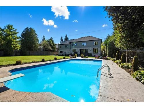 855 Avenue Road, Cambridge, ON - Outdoor With In Ground Pool With Backyard