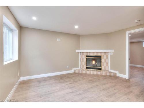 Lower-170 Wheatfield Crescent, Kitchener, ON - Indoor With Fireplace