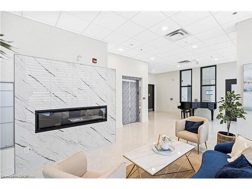 402-2 Dundas Street W, Belleville, ON - Indoor With Fireplace