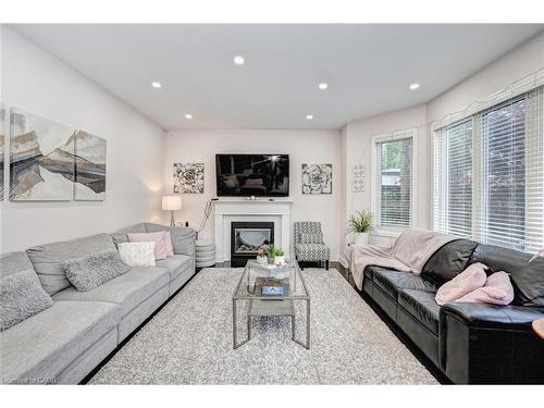 59 Apple Drive, Cambridge, ON - Indoor Photo Showing Living Room With Fireplace