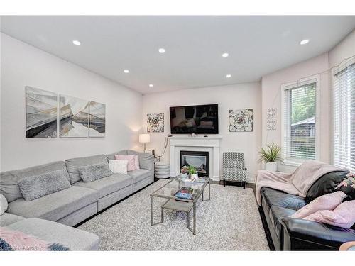59 Apple Drive, Cambridge, ON - Indoor Photo Showing Living Room With Fireplace