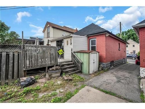 1256 Cannon Street E, Hamilton, ON - Outdoor With Deck Patio Veranda With Exterior