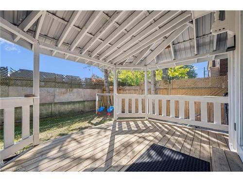 405 Wellington Street N, Kitchener, ON - Outdoor With Deck Patio Veranda