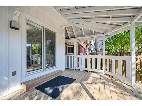 405 Wellington Street N, Kitchener, ON - Outdoor With Deck Patio Veranda With Exterior
