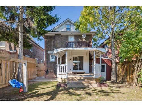 405 Wellington Street N, Kitchener, ON - Outdoor With Deck Patio Veranda With Facade