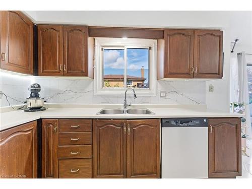 2 Morningstar Court, Hamilton, ON - Indoor Photo Showing Kitchen With Double Sink