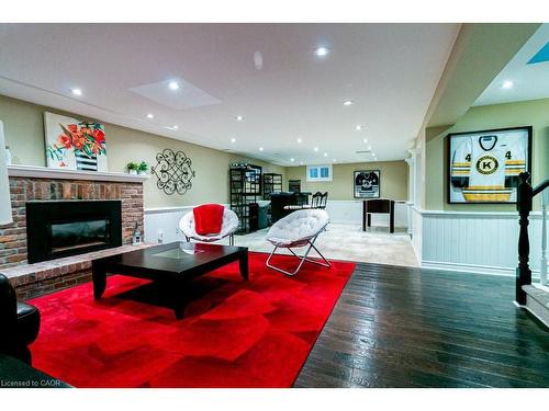 20 Meander Close, Carlisle, ON - Indoor With Fireplace