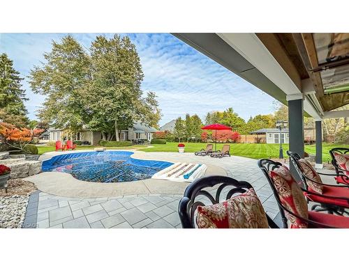 20 Meander Close, Carlisle, ON - Outdoor With In Ground Pool With Deck Patio Veranda With Backyard
