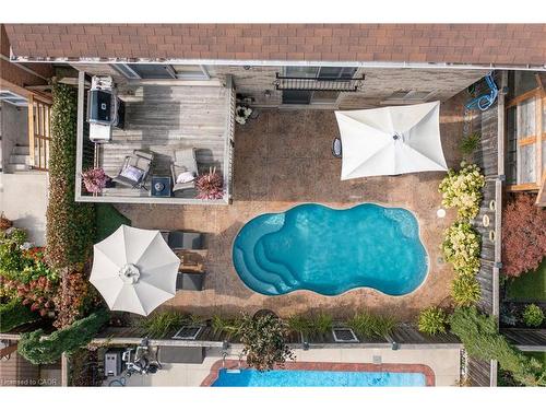 21 Shade Forest Trail, Hamilton, ON - Outdoor With In Ground Pool
