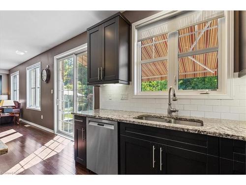 304 Falling Green Crescent, Kitchener, ON - Indoor Photo Showing Kitchen With Double Sink