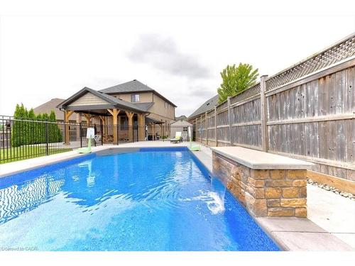 261 Watervale Crescent, Kitchener, ON - Outdoor With In Ground Pool With Exterior