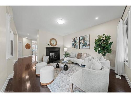 261 Watervale Crescent, Kitchener, ON - Indoor Photo Showing Living Room With Fireplace