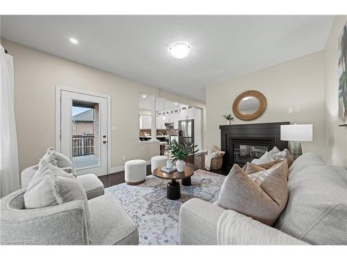 261 Watervale Crescent, Kitchener, ON - Indoor Photo Showing Living Room With Fireplace