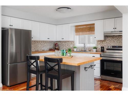 508 Brookmill Crescent, Waterloo, ON - Indoor Photo Showing Kitchen With Stainless Steel Kitchen