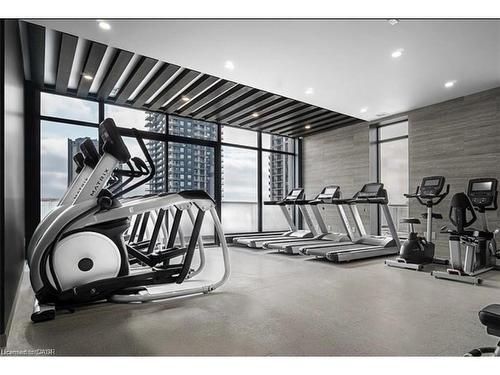 1814-181 King Street S, Waterloo, ON - Indoor Photo Showing Gym Room