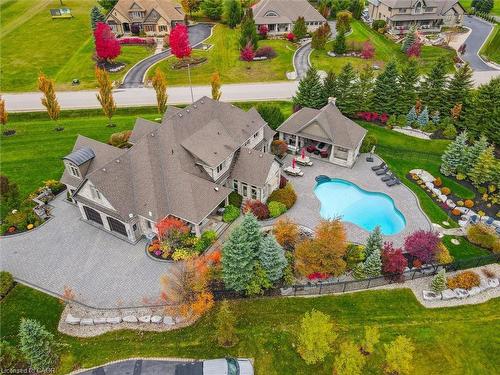 95 Old Ruby Lane, Puslinch, ON - Outdoor With In Ground Pool With View