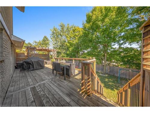 54 Pathfinder Crescent, Kitchener, ON - Outdoor With Deck Patio Veranda With Exterior