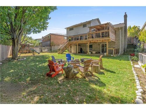 54 Pathfinder Crescent, Kitchener, ON - Outdoor With Backyard