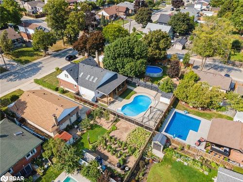 211 Rosedale Avenue, Hamilton, ON - Outdoor With In Ground Pool With View