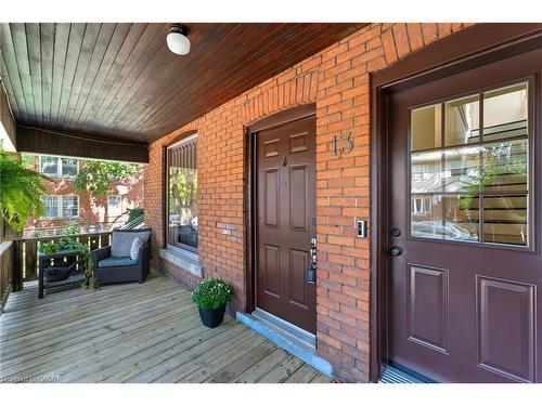 13 Bruce Street, Hamilton, ON - Outdoor With Deck Patio Veranda With Exterior