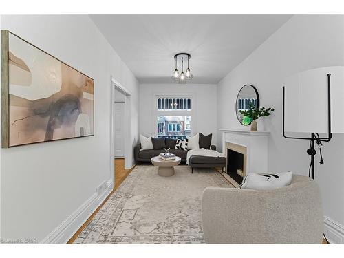 13 Bruce Street, Hamilton, ON - Indoor With Fireplace