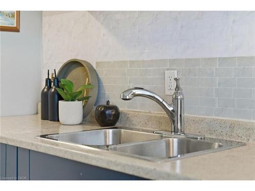 13 Bruce Street, Hamilton, ON - Indoor Photo Showing Kitchen With Double Sink