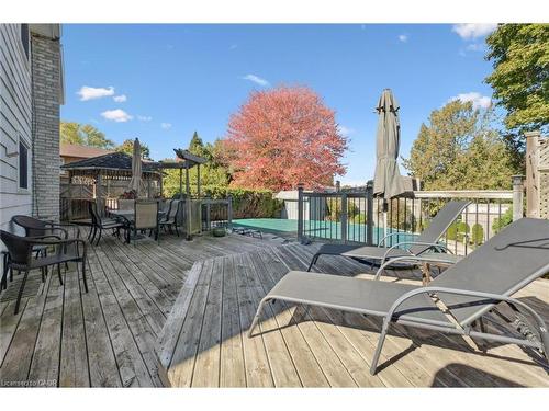 153 Forestwood Drive, Kitchener, ON - Outdoor With Deck Patio Veranda