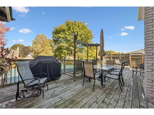 153 Forestwood Drive, Kitchener, ON - Outdoor With Deck Patio Veranda With Exterior