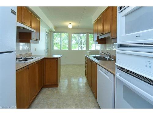 102-600 Silverbirch Boulevard, Hamilton, ON - Indoor Photo Showing Kitchen With Double Sink
