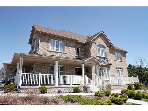 11 Aitken Court, Fergus, ON - Outdoor With Deck Patio Veranda With Facade
