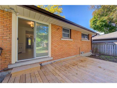 88 Ellis Crescent S, Waterloo, ON - Outdoor With Deck Patio Veranda With Exterior