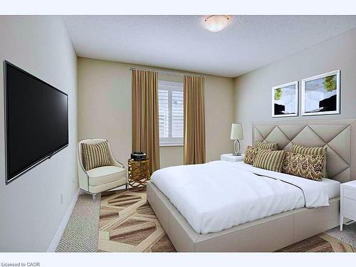 Upper-16 Riva Court, Hamilton, ON - Indoor Photo Showing Bedroom