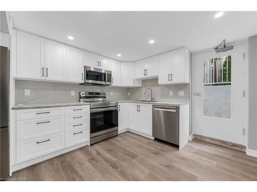 C-40 Nancy Street, Hamilton, ON - Indoor Photo Showing Kitchen With Stainless Steel Kitchen