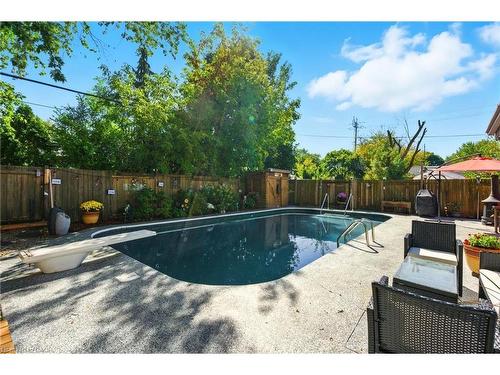 5372 Spruce Avenue, Burlington, ON - Outdoor With In Ground Pool With Backyard