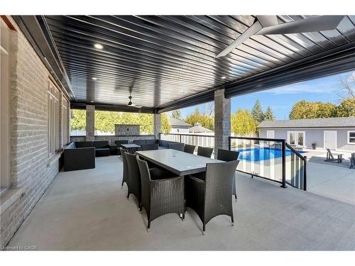7 Bernini Court, Hamilton, ON - Outdoor With In Ground Pool With Exterior