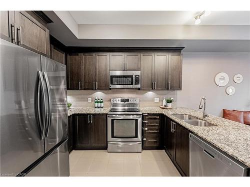 4148 Galileo Common, Burlington, ON - Indoor Photo Showing Kitchen With Double Sink With Upgraded Kitchen