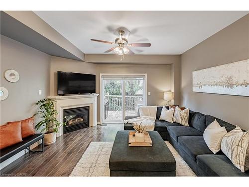 4148 Galileo Common, Burlington, ON - Indoor Photo Showing Living Room With Fireplace